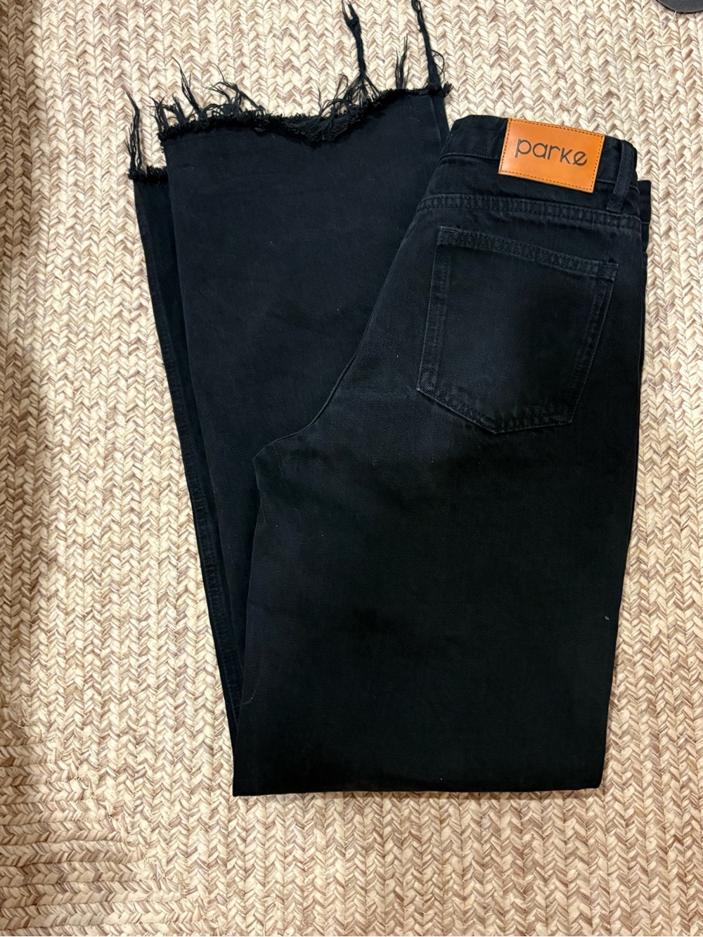 Parke women’s Black Jeans - Classic Straight Fit
